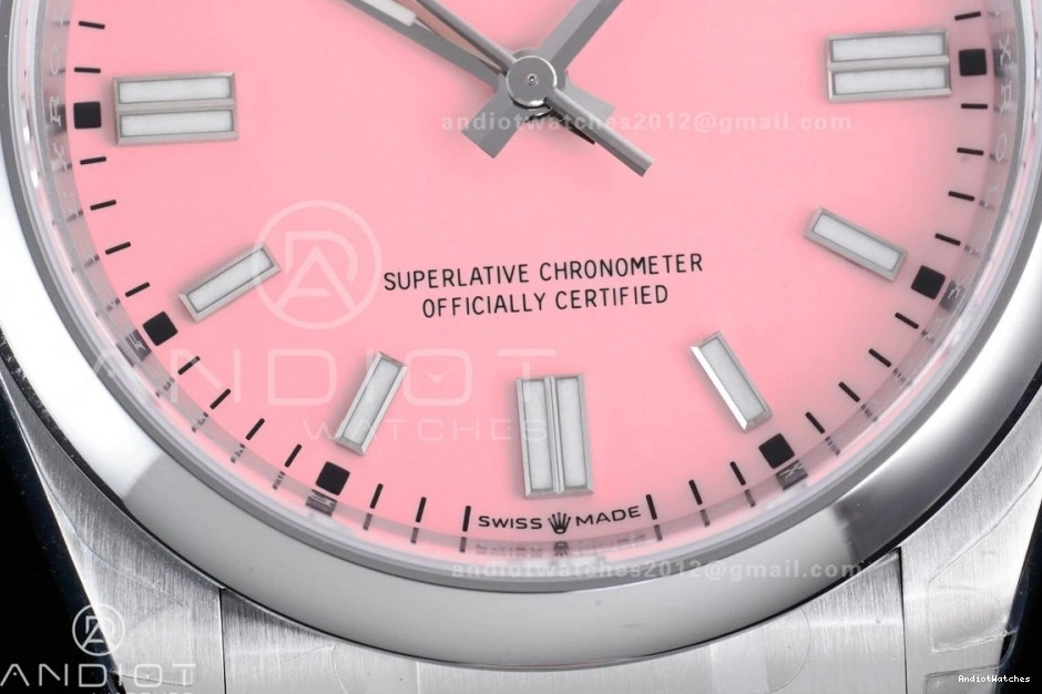Flexible Dial Steel Pink 972 Oyster 126000 1:1 Edition 904L Best DD3230 VSF 36mm Perpetual V 0518